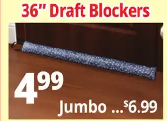 Ocean State Job Lot 36 Draft Blockers offer