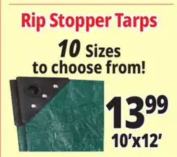 Ocean State Job Lot Rip Stopper Tarps offer