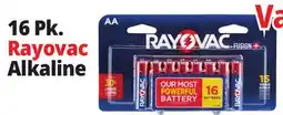 Ocean State Job Lot 16 Pk. Rayovac Alkaline offer