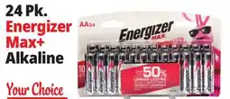 Ocean State Job Lot 24 Pk. Energizer Max+ Alkaline offer