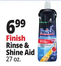 Ocean State Job Lot Finish Rinse & Shine Aid offer