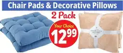 Ocean State Job Lot Chair Pads & Decorative Pillows offer