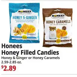 Ocean State Job Lot Honees Honey Filled Candies offer