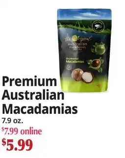 Ocean State Job Lot Premium Australian Macadamias offer