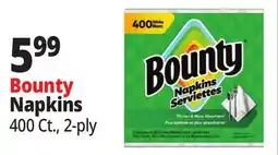 Ocean State Job Lot Bounty Napkins offer