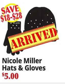 Ocean State Job Lot Nicole Miller Hats & Gloves offer