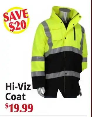 Ocean State Job Lot Hi-Viz Coat offer