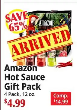 Ocean State Job Lot Hot Sauce Gift Pack offer