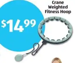 Aldi Crane Weighted Fitness Hoop offer