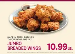 Kings Food Markets JUMBO BREADED WINGS offer