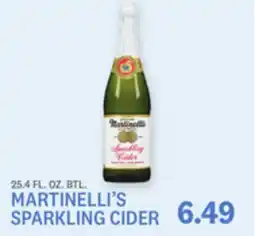 Kings Food Markets MARTINELLI'S SPARKLING CIDER offer