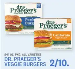 Kings Food Markets DR. PRAEGER'S VEGGIE BURGERS offer