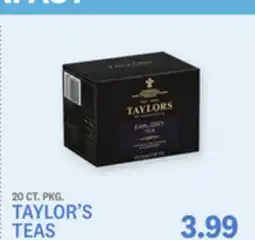Kings Food Markets TAYLOR'S TEAS offer