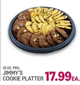 Kings Food Markets JIMMY'S COOKIE PLATTER offer