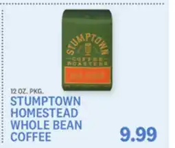 Kings Food Markets STUMPTOWN HOMESTEAD WHOLE BEAN COFFEE offer