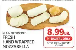 Kings Food Markets FRESH HAND WRAPPED MOZZARELLA offer