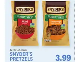 Kings Food Markets SNYDER'S PRETZELS offer