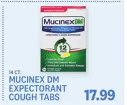 Kings Food Markets MUCINEX DM EXPECTORANT COUGH TABS offer