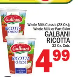 C Town GALBANI RICOTTA 32 Oz. Cntr offer