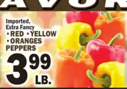 C Town RED YELLOW or ORANGES PEPPERS offer