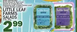 C Town LITTLE LEAF FARMS SALADS offer