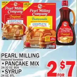 C Town PEARL MILLING PANCAKE MIX SYRUP offer