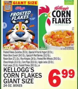 C Town KELLOGG'S CORN FLAKES GIANT SIZE offer