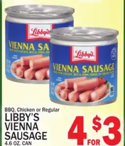 C Town LIBBY'S VIENNA SAUSAGE offer