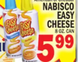 C Town NABISCO EASY CHEESE offer