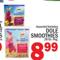 C Town DOLE SMOOTHIES offer