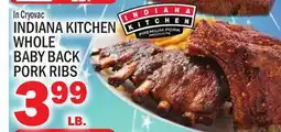 C Town INDIANA KITCHEN WHOLE BABY BACK PORK RIBS offer