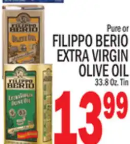 C Town FILIPPO BERIO EXTRA VIRGIN OLIVE OIL offer
