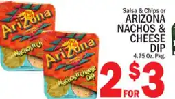 C Town ARIZONA NACHOS & CHEESE DIP 4.75 oz., pkg offer