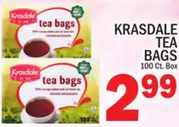 C Town KRASDALE TEA BAGS offer