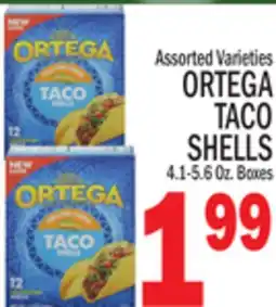 C Town ORTEGA TACO SHELLS offer