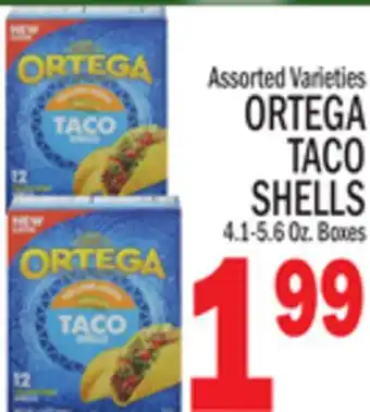 C Town ORTEGA TACO SHELLS offer