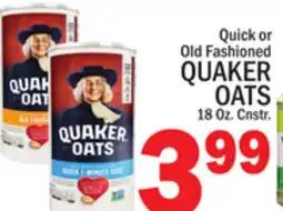 C Town QUAKER OATS offer