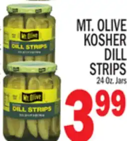 C Town MT. OLIVE KOSHER DILL STRIPS offer