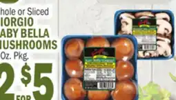 C Town GIORGIO BABY BELLA MUSHROOMS offer