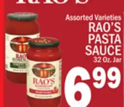 C Town RAO'S PASTA SAUCE offer