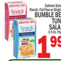 C Town BUMBLE BEE TUNA SALAD offer