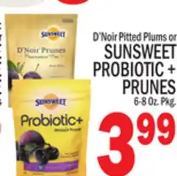 C Town SUNSWEET PROBIOTIC + PRUNES offer