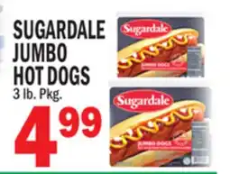 C Town SUGARDALE JUMBO HOT DOGS offer