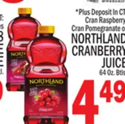 C Town NORTHLAND CRANBERRY JUICE offer