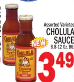 C Town CHOLULA SAUCE offer
