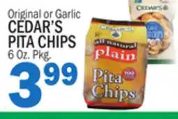 C Town CEDAR'S PITA CHIPS offer