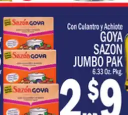 C Town GOYA SAZON JUMBO PAK offer