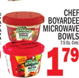 C Town CHEF BOYARDEE MICROWAVE BOWLS offer