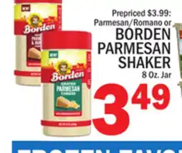 C Town BORDEN PARMESAN SHAKER offer
