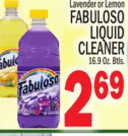 C Town FABULOSO LIQUID CLEANER offer